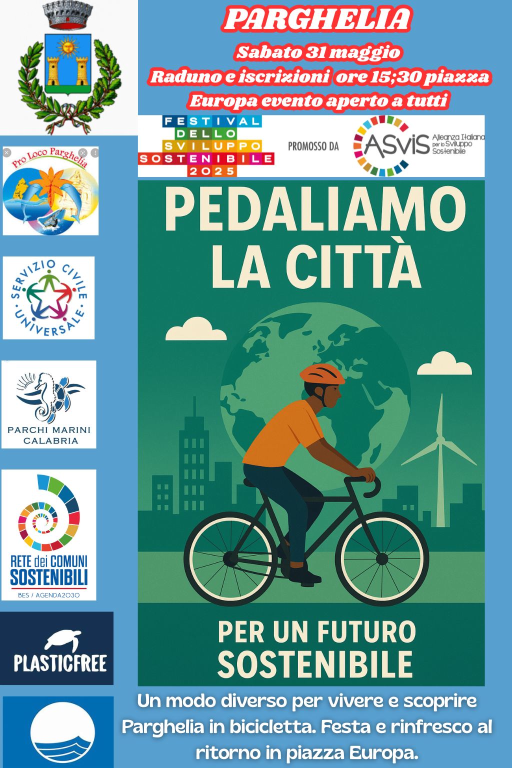 PEDALANDO IN CITTA'